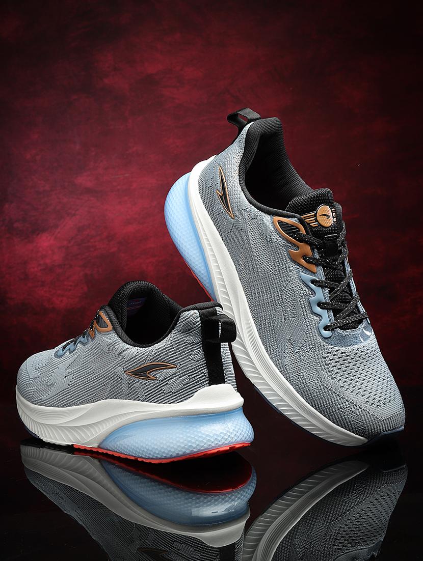 men textured lace up sport shoes - 21518916 - Zoom Image - 0
