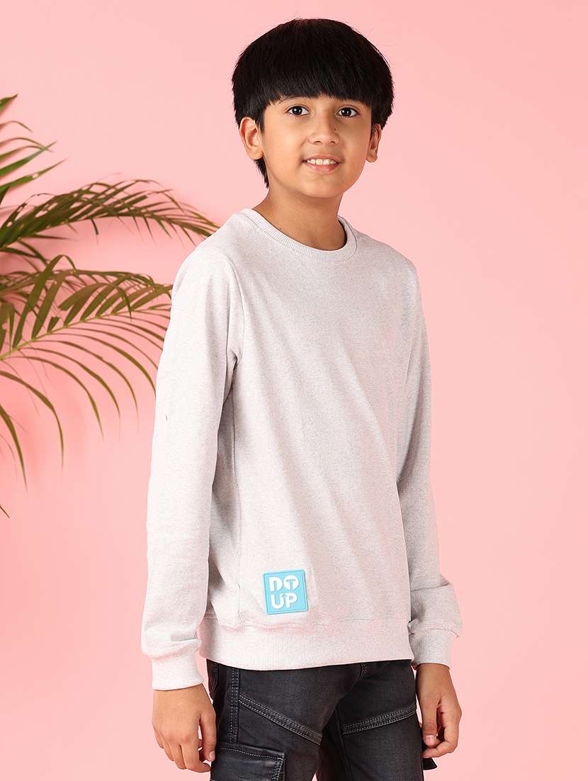 boys long sleeves solid t-shirt - 21519222 -  Standard Image - 2
