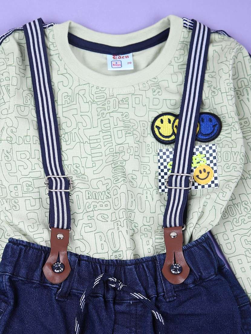 boys printed casual wear full length set - 21519253 -  Standard Image - 2