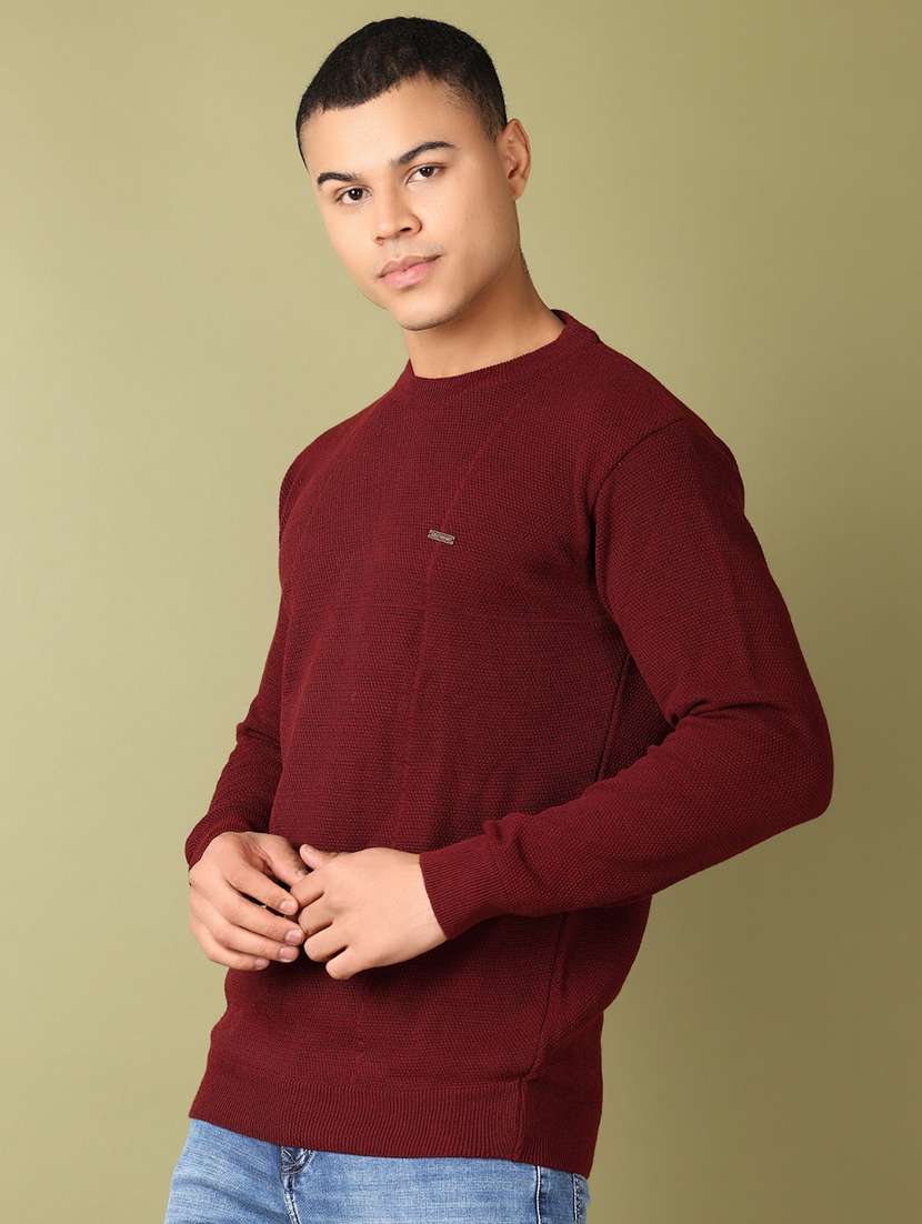 men long sleeve self-designed pullover - 21519268 -  Standard Image - 2