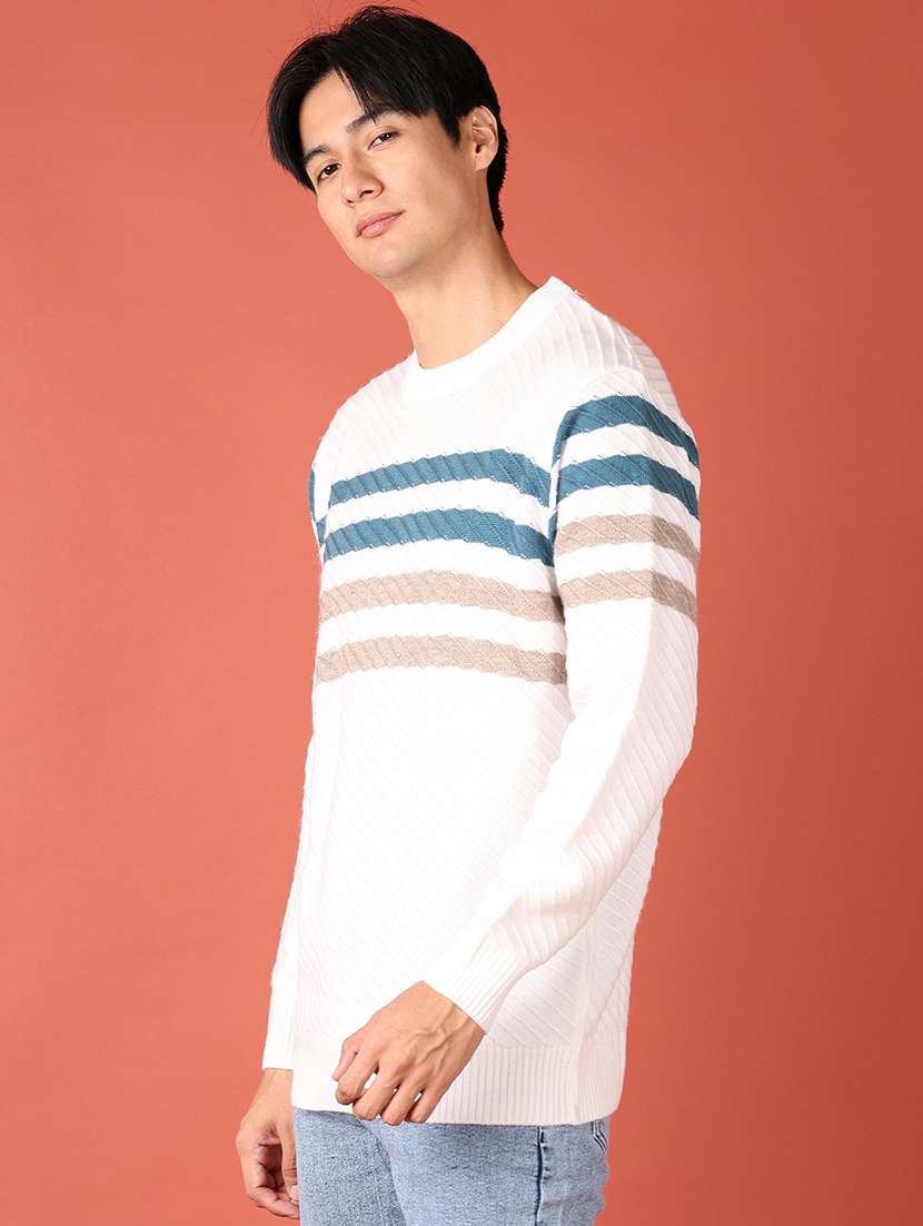 men long sleeve self-designed pullover - 21519269 -  Standard Image - 2