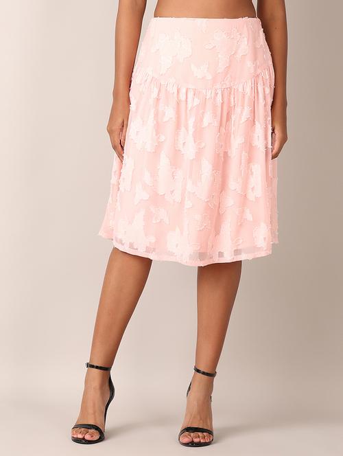 women self designed high rise a-line skirt - 21519389 -  Standard Image - 0