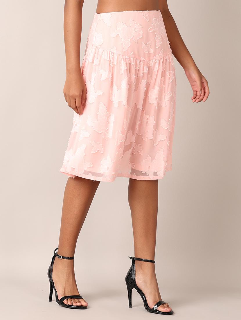 women self designed high rise a-line skirt - 21519389 - Standard Image - 2