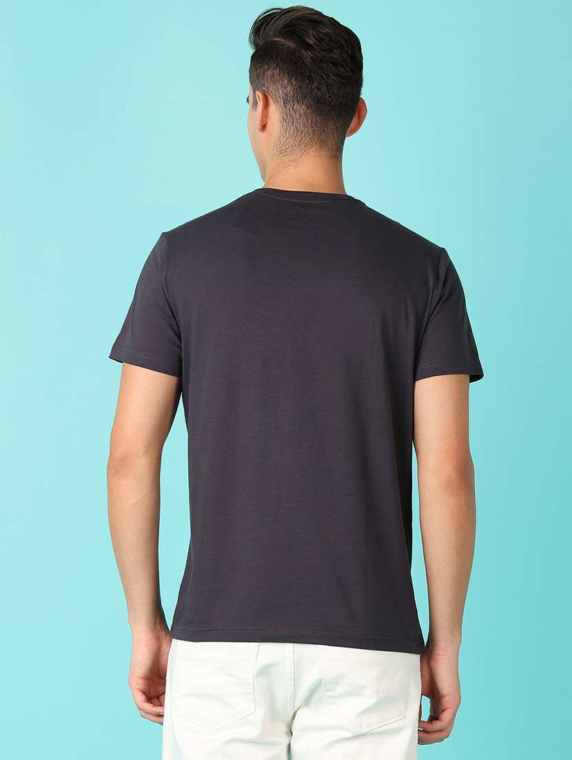 men short sleeves front print t-shirt - 21519407 -  Standard Image - 2