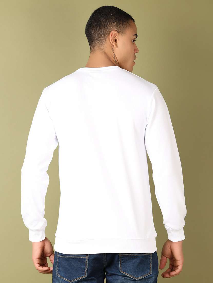 men round neck chest print t-shirt - 21519501 -  Standard Image - 2