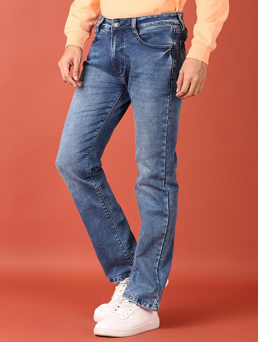 men solid mid rise slim fit jean - 21519695 - Standard Image - 2