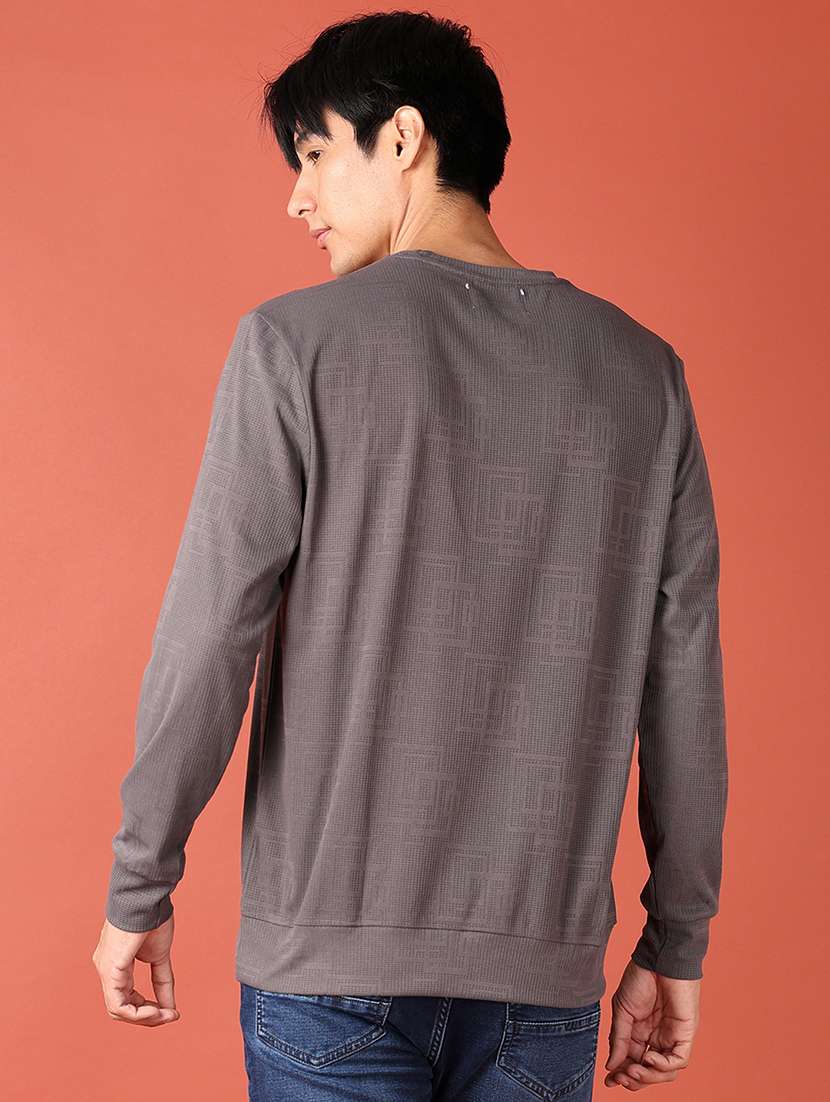 men self design long sleeve t-shirt - 21519806 -  Standard Image - 2