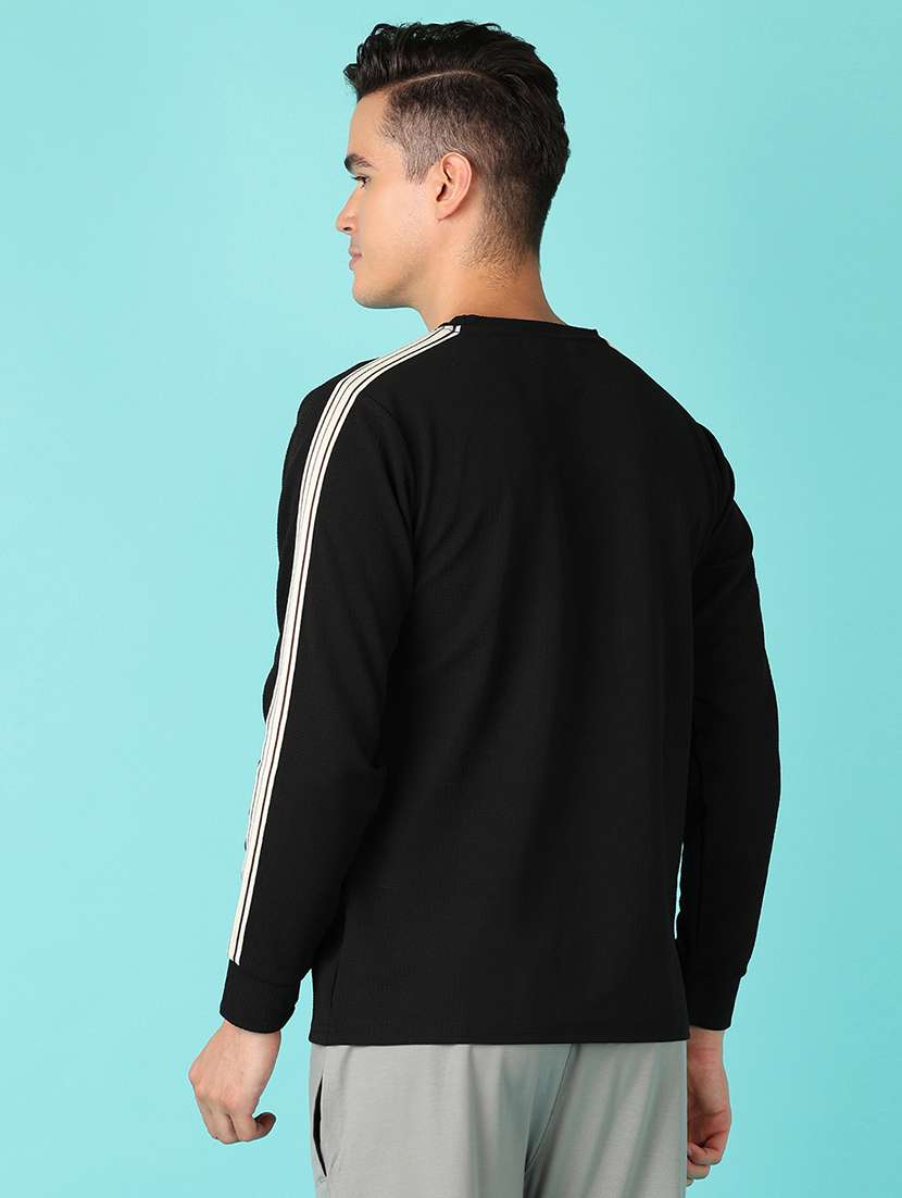 men long sleeves taped t-shirt - 21519910 -  Standard Image - 2