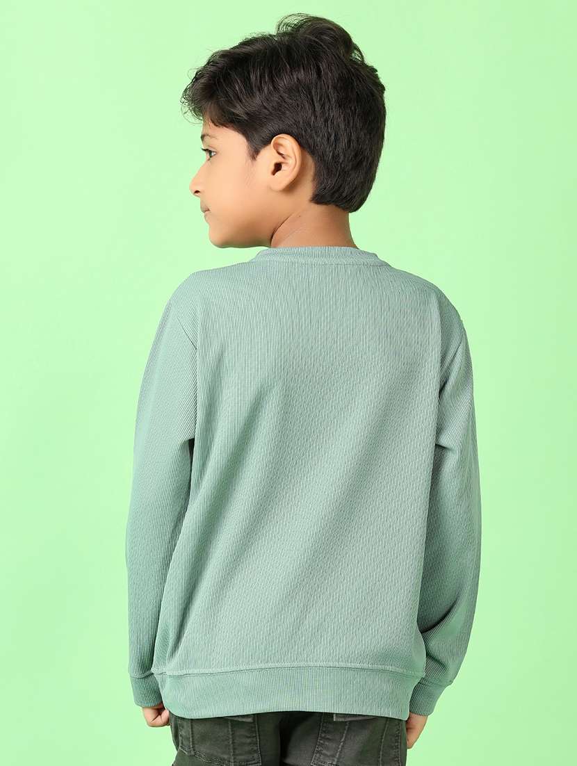 boys long sleeves solid t-shirt - 21520026 -  Standard Image - 2
