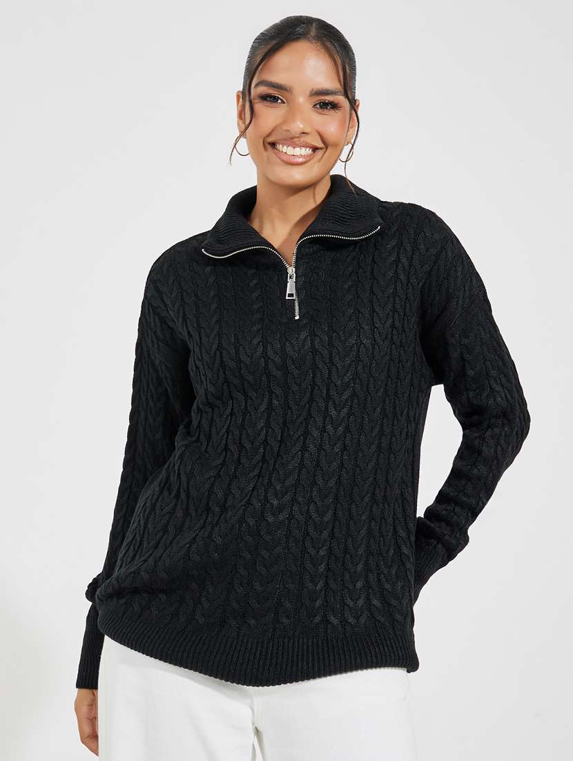 women long sleeve self-designed pullover