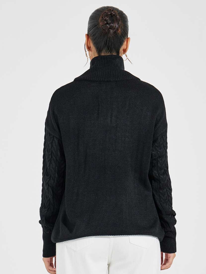 women long sleeve self-designed pullover - 21520416 -  Standard Image - 2