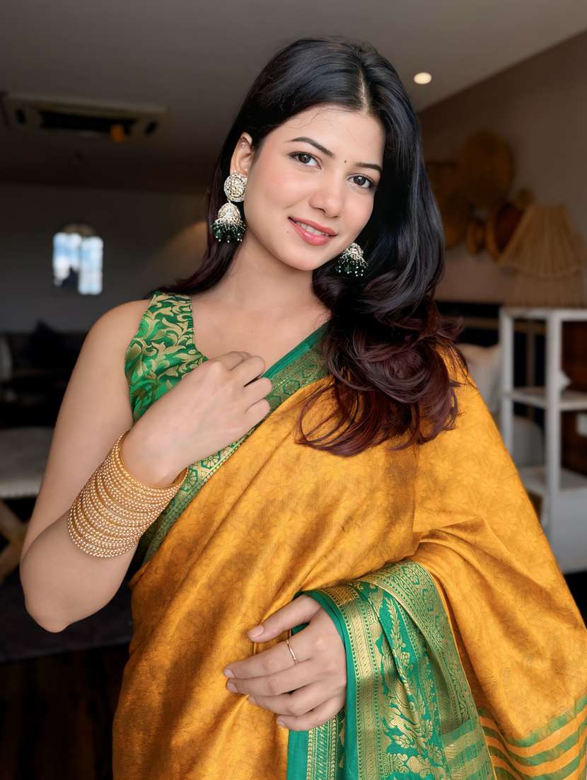 women self design dharmavaram saree - 21520566 -  Standard Image - 2