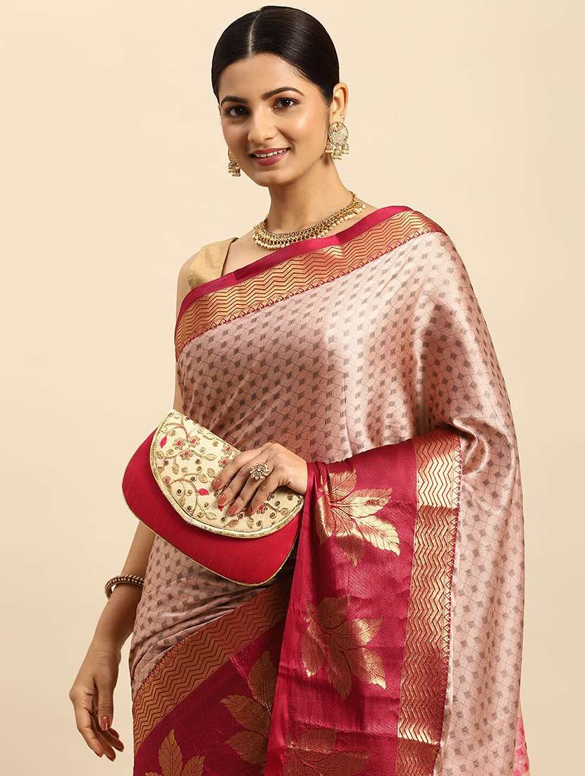 women self design dharmavaram zari bordered saree - 21520591 -  Standard Image - 2