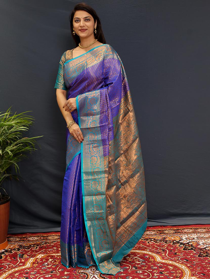 women self design banarasi saree - 21520612 -  Zoom Image - 0