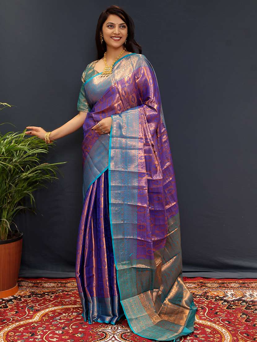 women self design banarasi saree - 21520621 - Zoom Image - 0