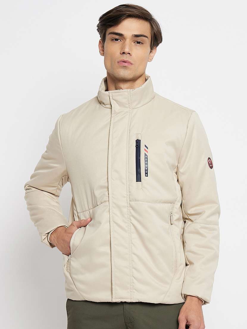 men long sleeve solid bomber jacket