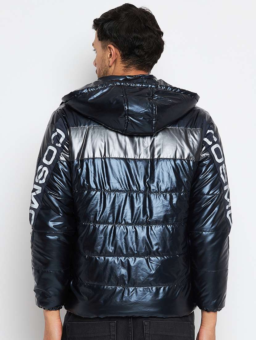 men long sleeve solid quilted jacket - 21521062 -  Standard Image - 2
