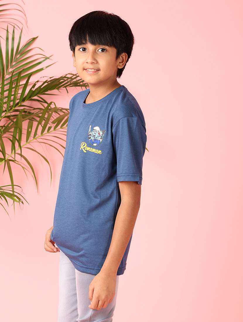 boys short sleeves front & back print t-shirt - 21521248 -  Standard Image - 2