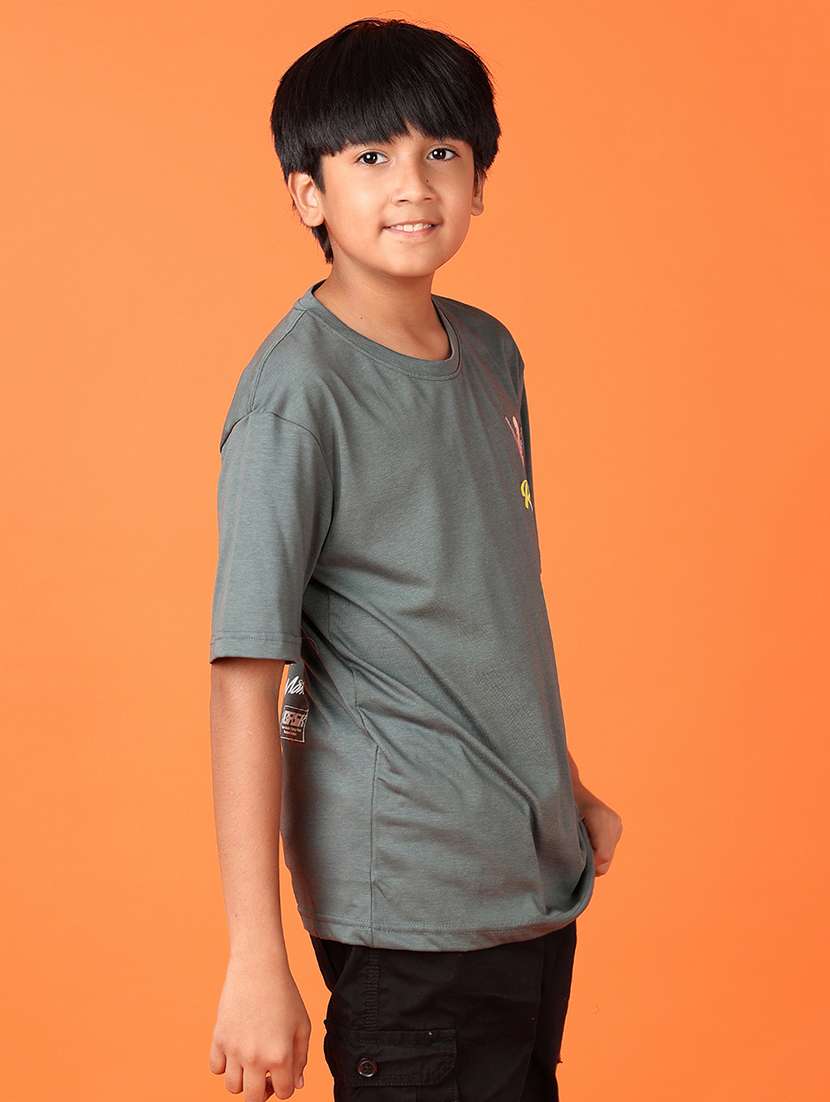 boys short sleeves front & back print t-shirt - 21521249 -  Standard Image - 2