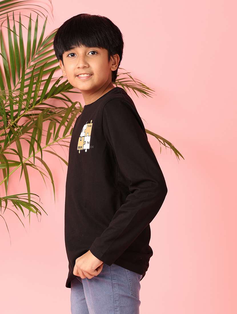 boys long sleeves front & back print t-shirt - 21521337 -  Standard Image - 2