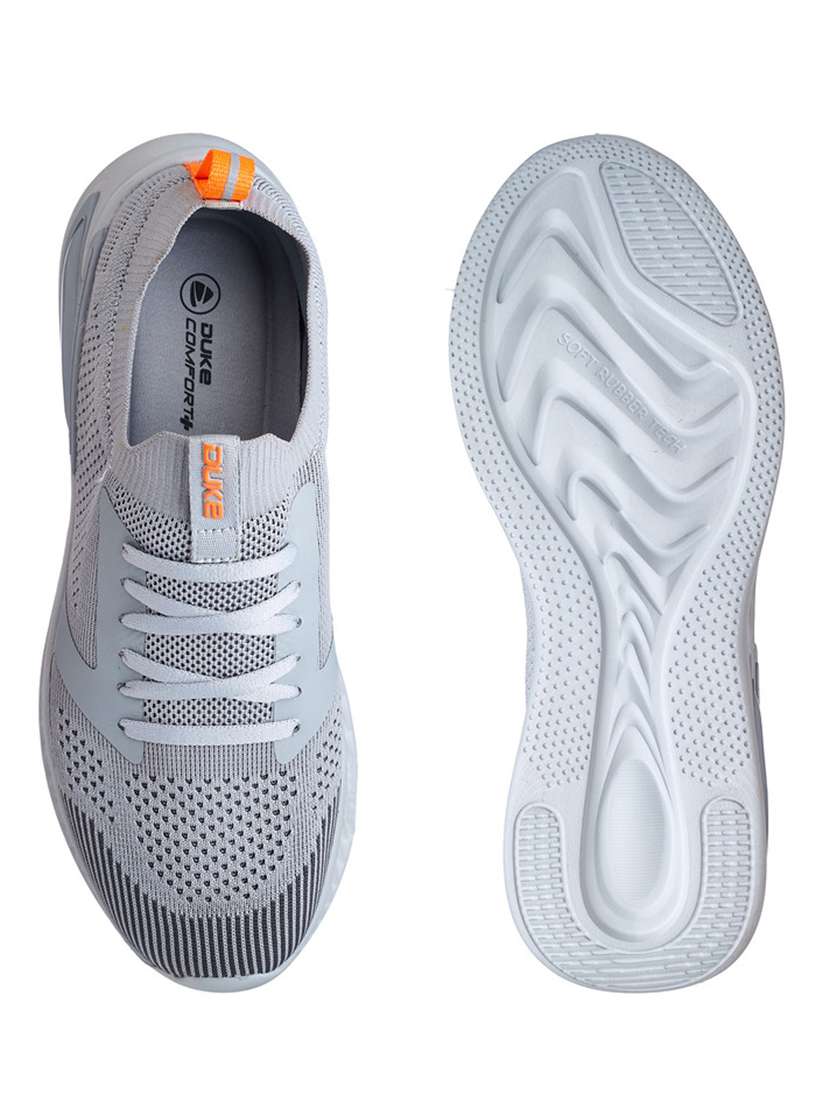 men grey running sport shoes - 21521582 -  Standard Image - 2