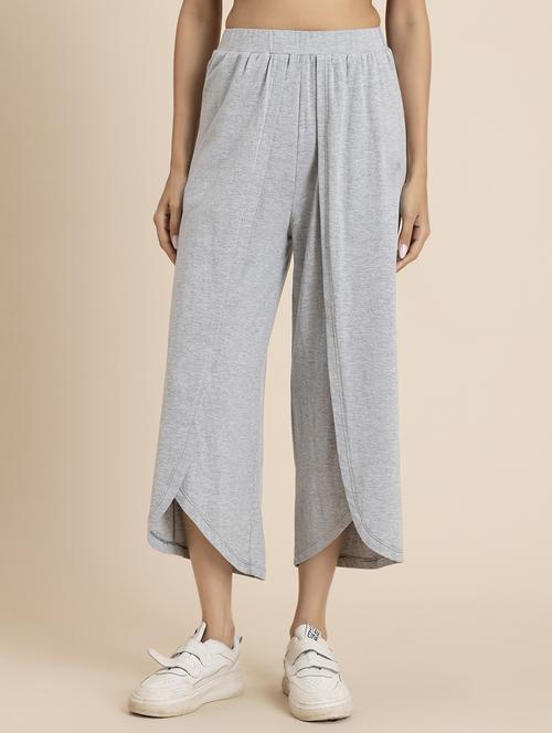 women grey hosiery culottes  - 21521765 -  Standard Image - 0