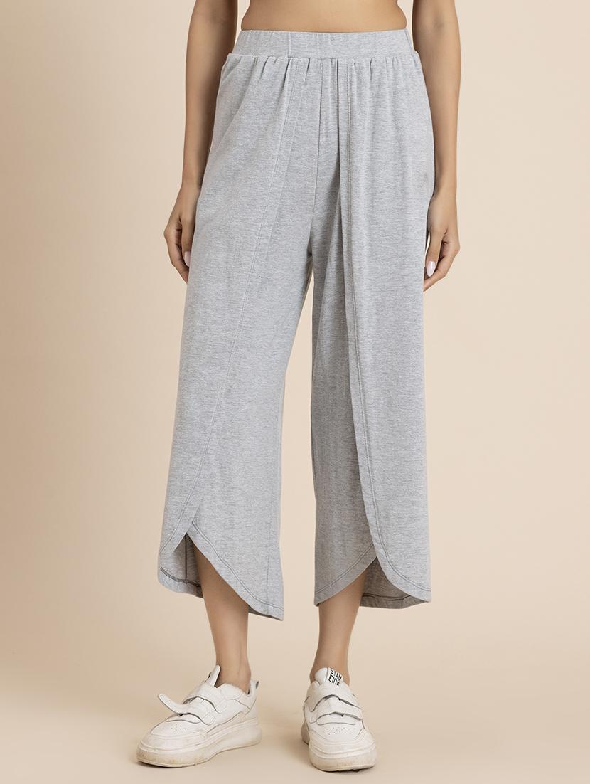 women grey hosiery culottes  - 21521765 -  Zoom Image - 0