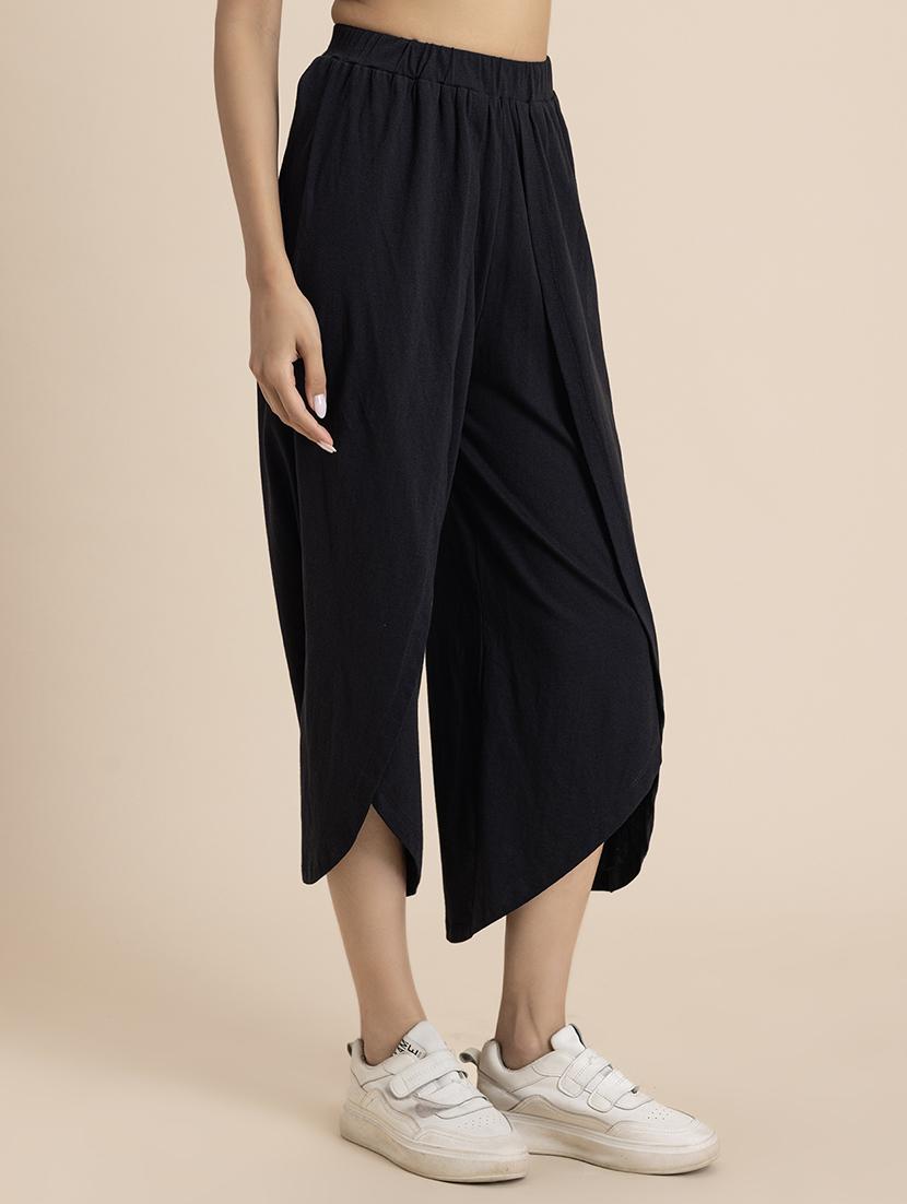 women black hosiery culottes - 21521766 - Standard Image - 2
