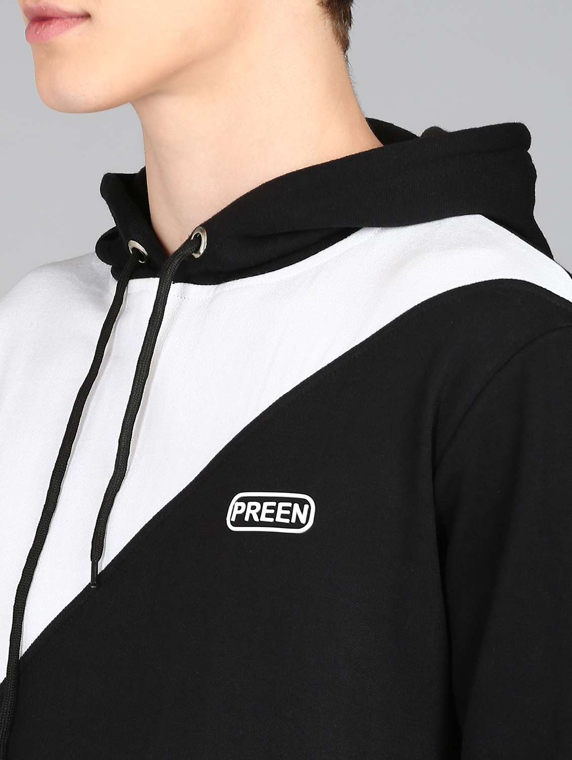 men placement printed full length track suit - 21522133 -  Standard Image - 2