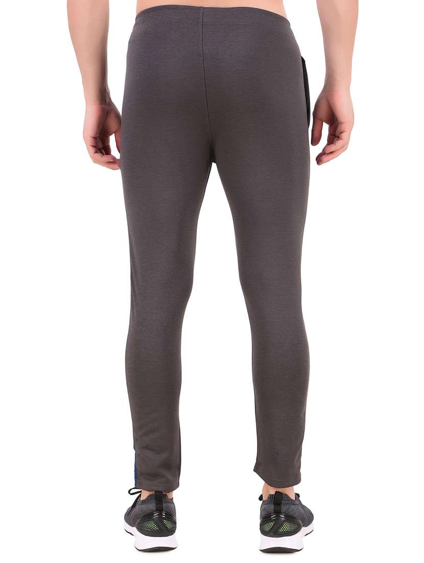 men full length side taped track pant - 21522152 - Standard Image - 2