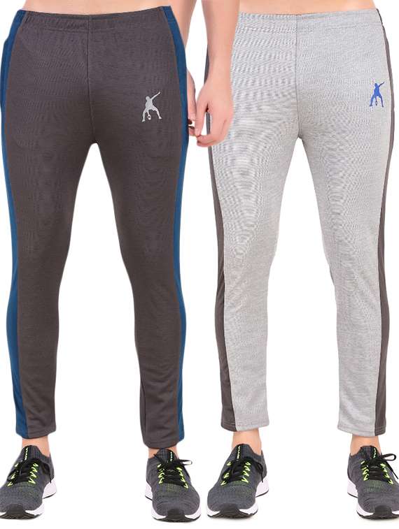 men pack of 2 combo track pant