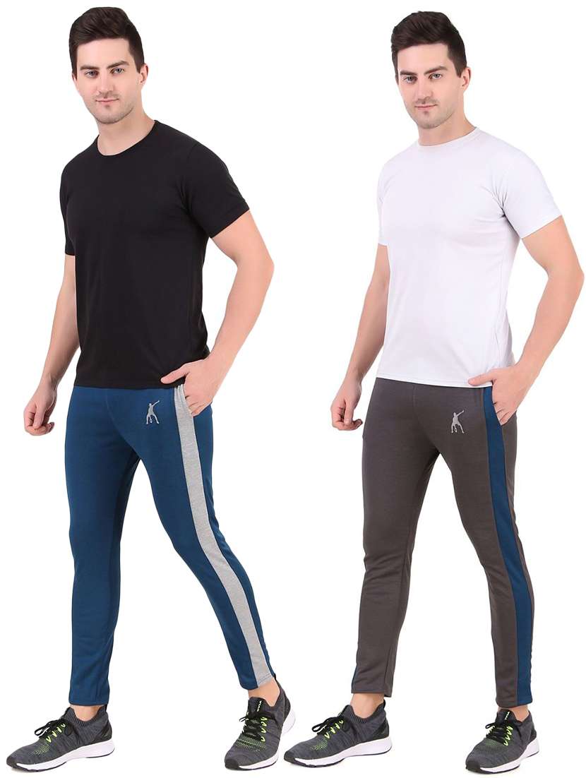 men pack of 2 full length track pants - 21522300 -  Standard Image - 2