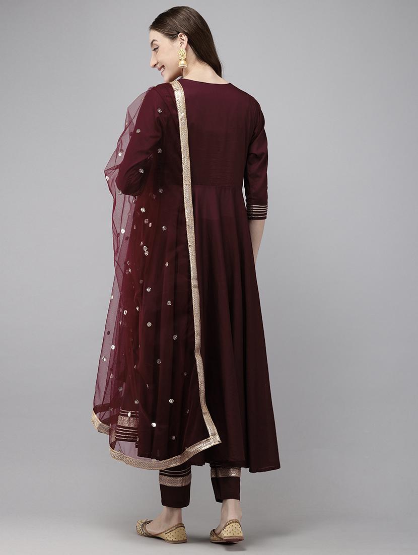 women v neck embellished suit set - 21522486 - Standard Image - 2