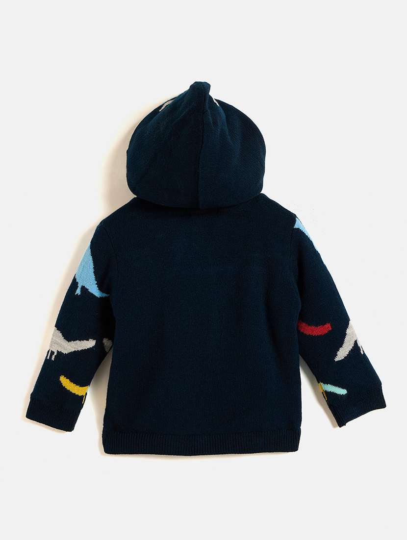 kids long sleeves sweater with joggers set - 21522614 - Standard Image - 2
