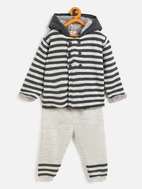kids long sleeves sweater with joggers set - 21522678 -  Standard Image - 0