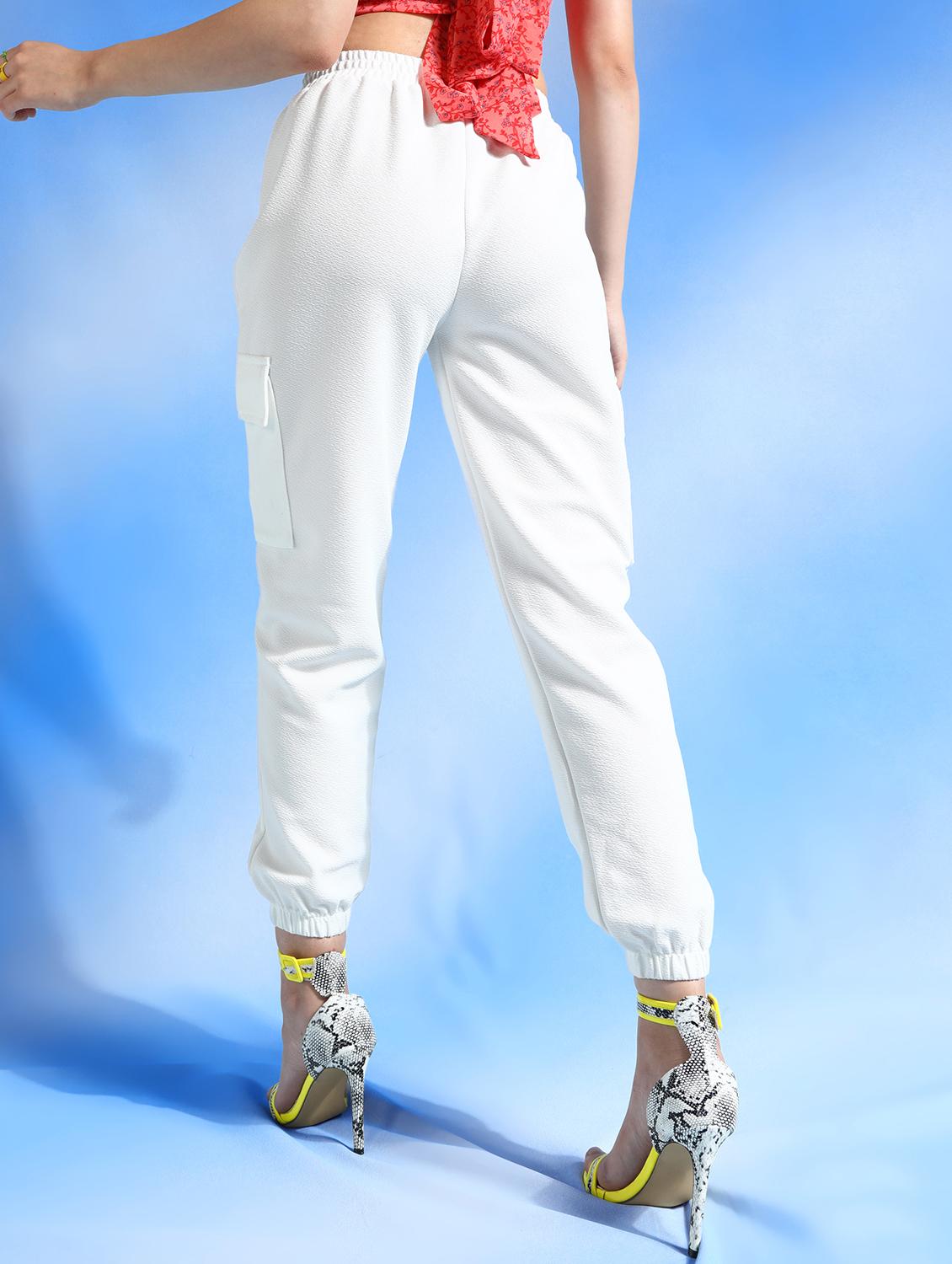women self design relaxed fit jogger - 21523429 -  Standard Image - 2