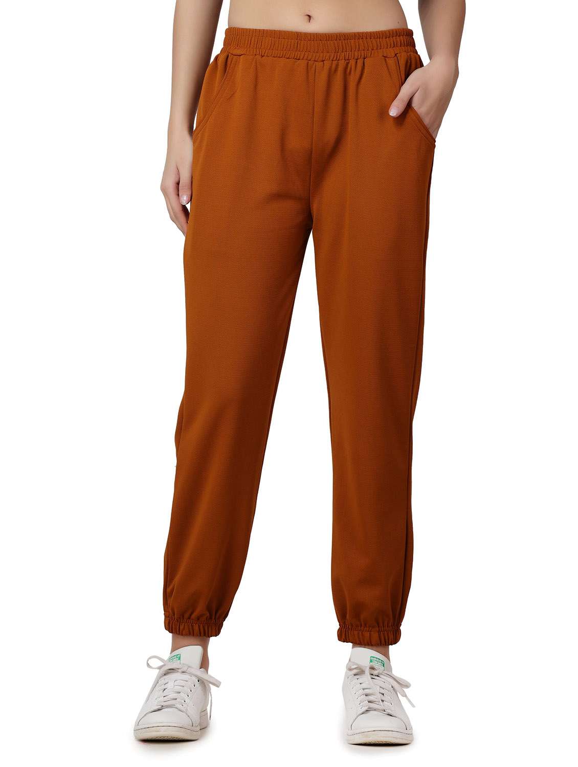 women self design relaxed fit jogger - 21523433 -  Zoom Image - 0