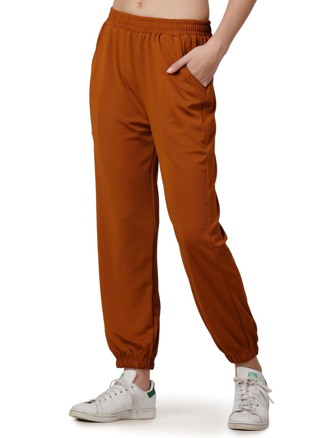 women self design relaxed fit jogger - 21523433 -  Standard Image - 2