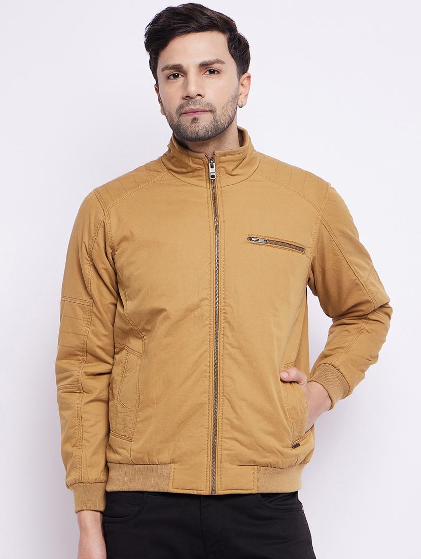 men long sleeve solid casual jacket - 21523603 - Zoom Image - 0