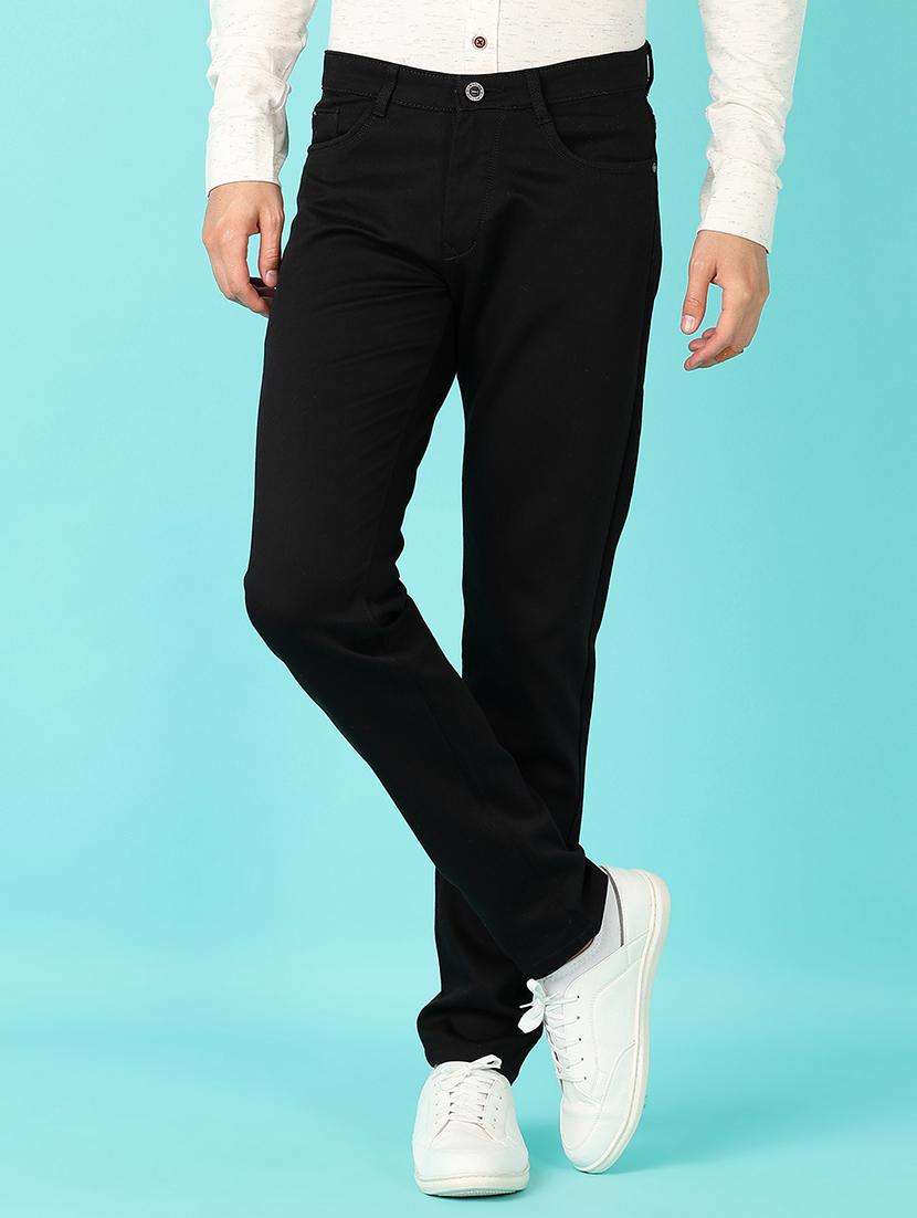 men mid rise solid chinos - 21524339 -  Zoom Image - 0
