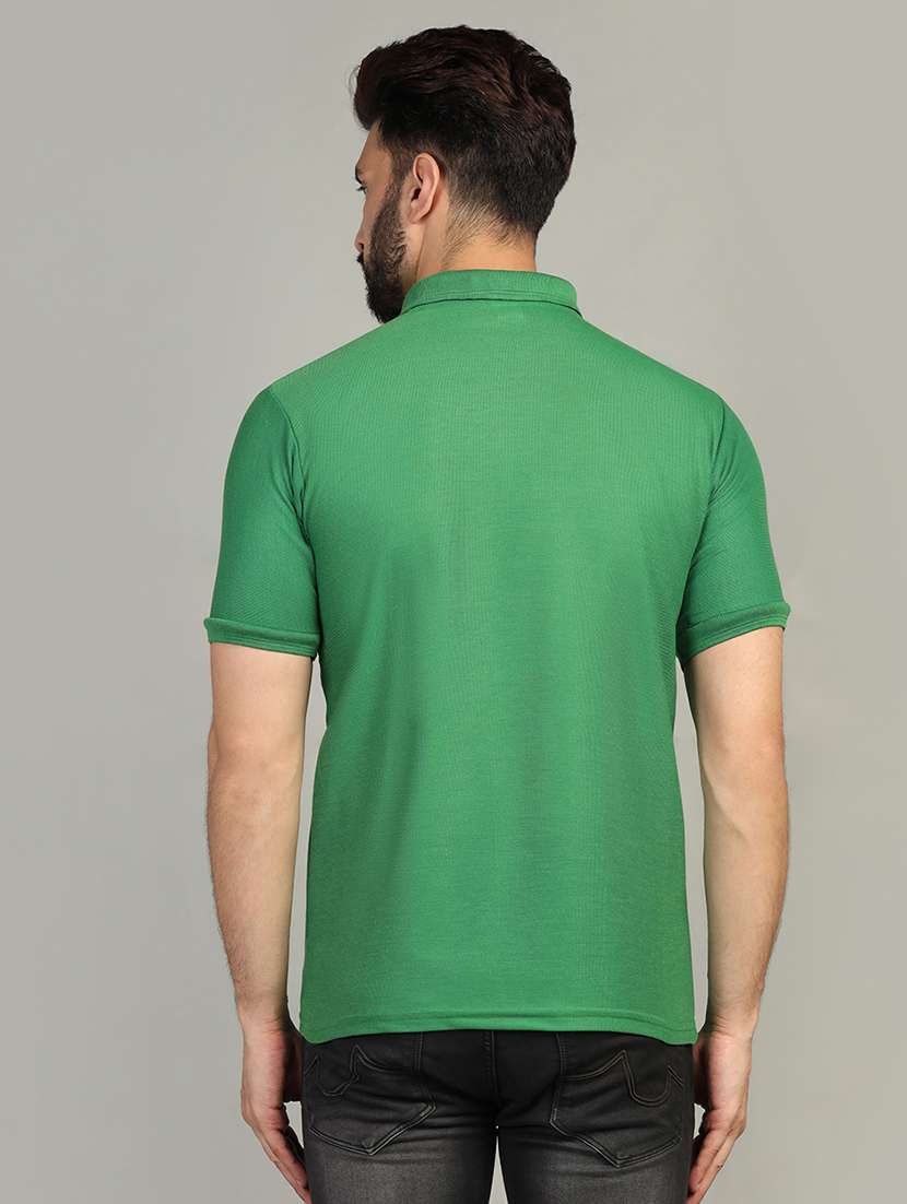 men solid plain polo t-shirt - 21524817 -  Standard Image - 2
