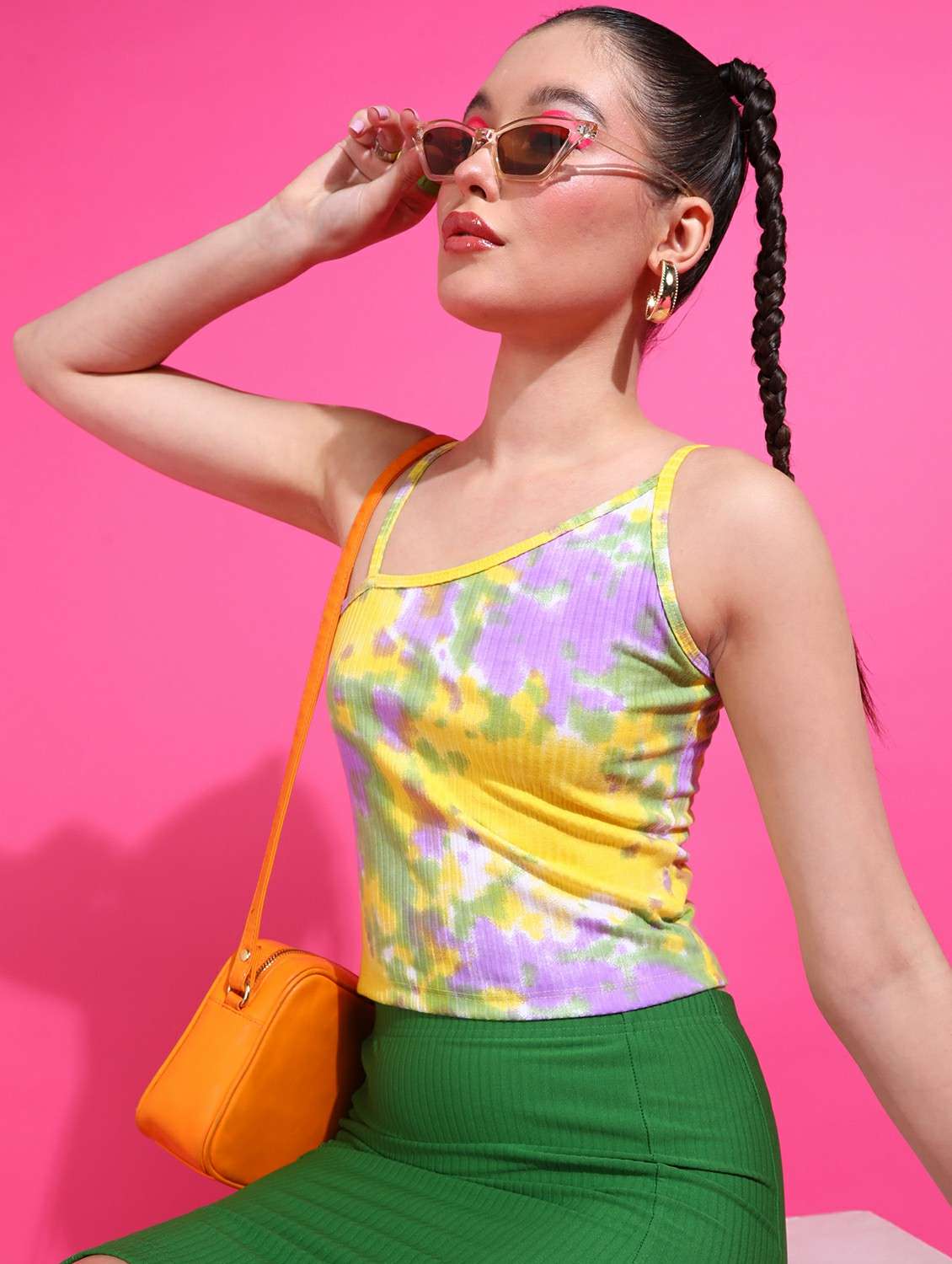 women printed sleeveless top - 21525147 - Zoom Image - 0
