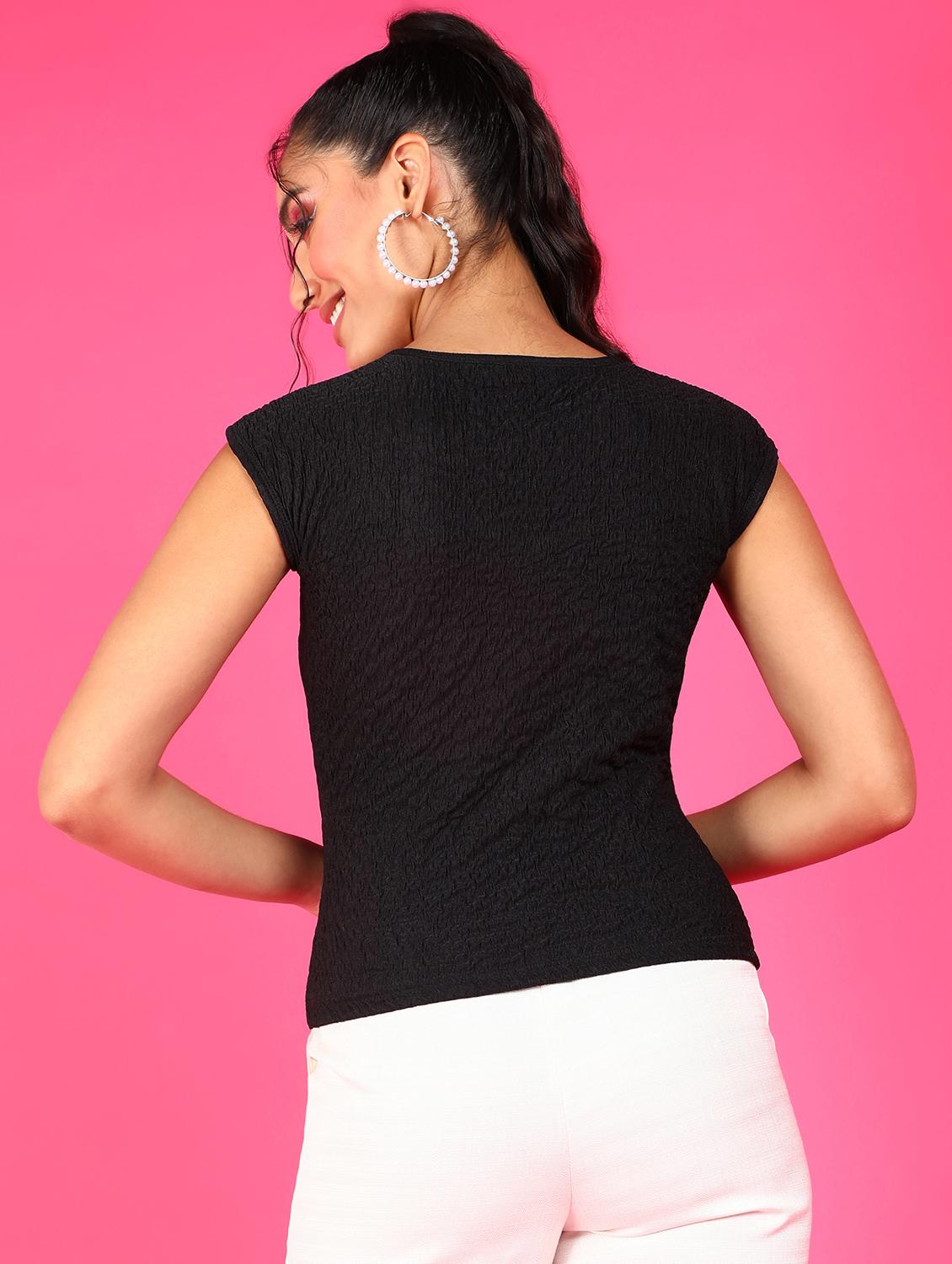 women solid sleeveless straight top - 21525193 - Standard Image - 2