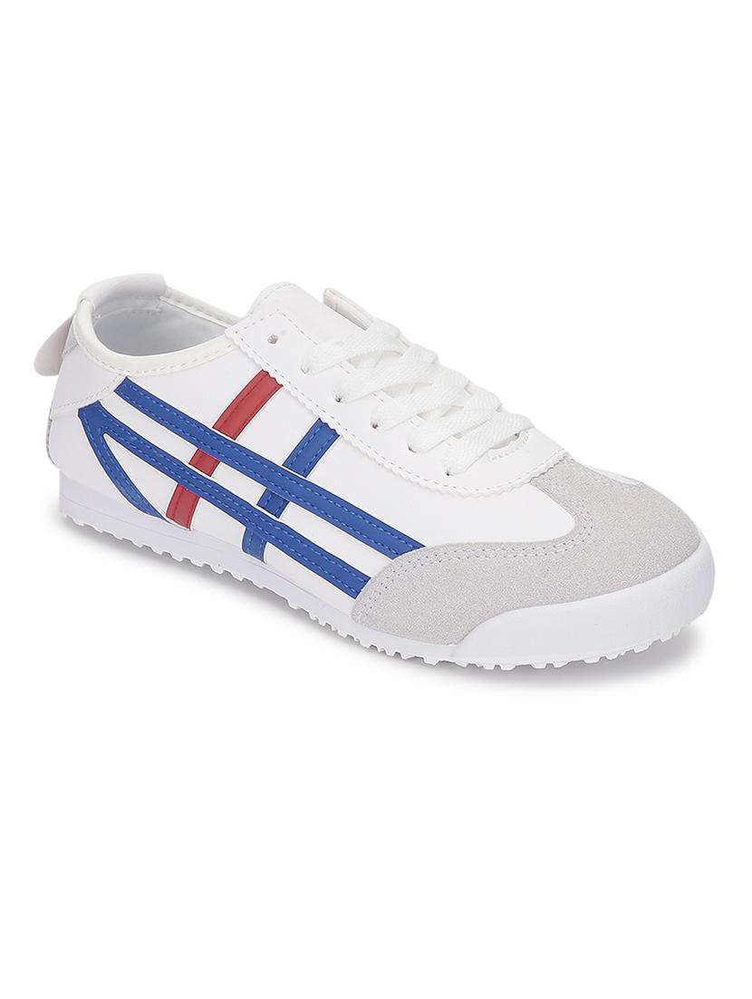 women white lace-up sneaker - 21526655 -  Zoom Image - 0