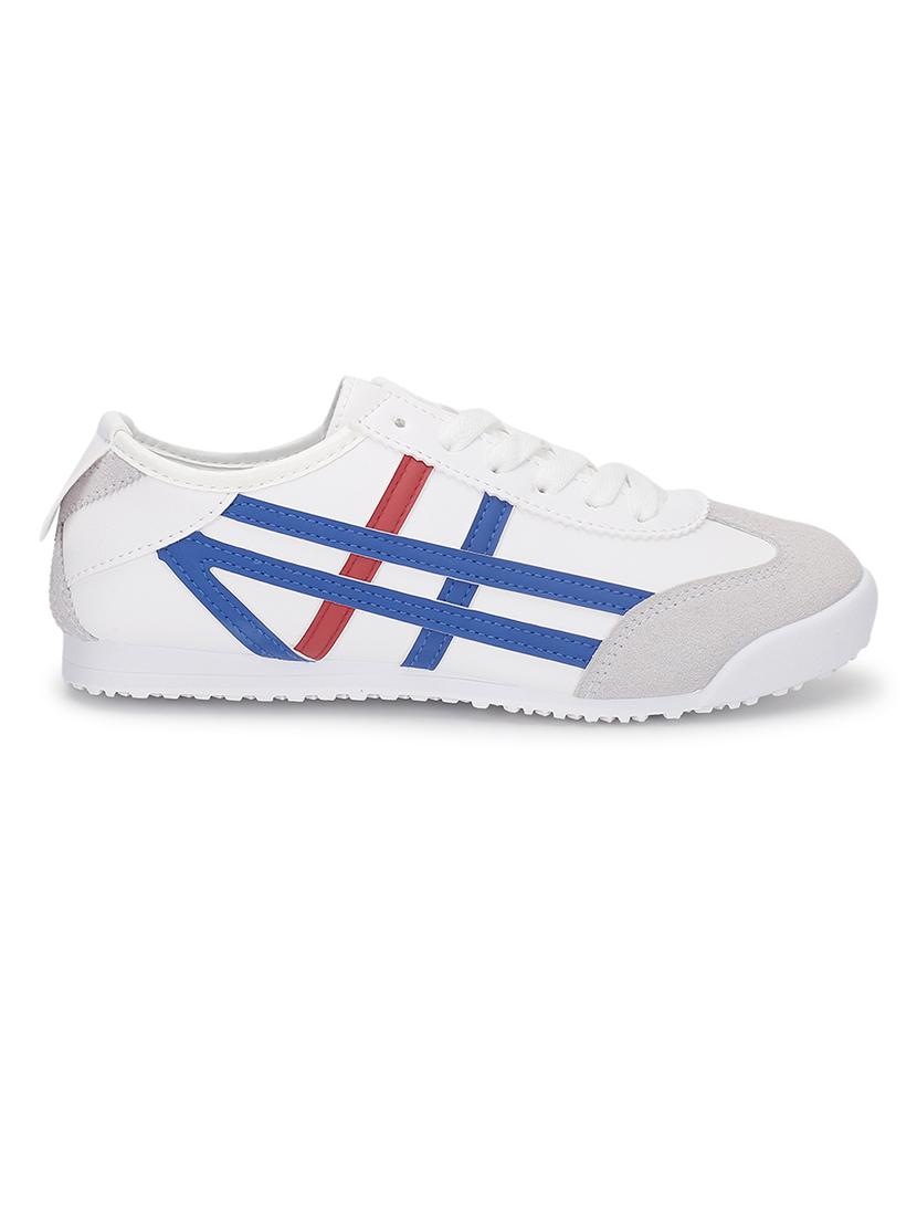 women white lace-up sneaker - 21526655 - Standard Image - 2