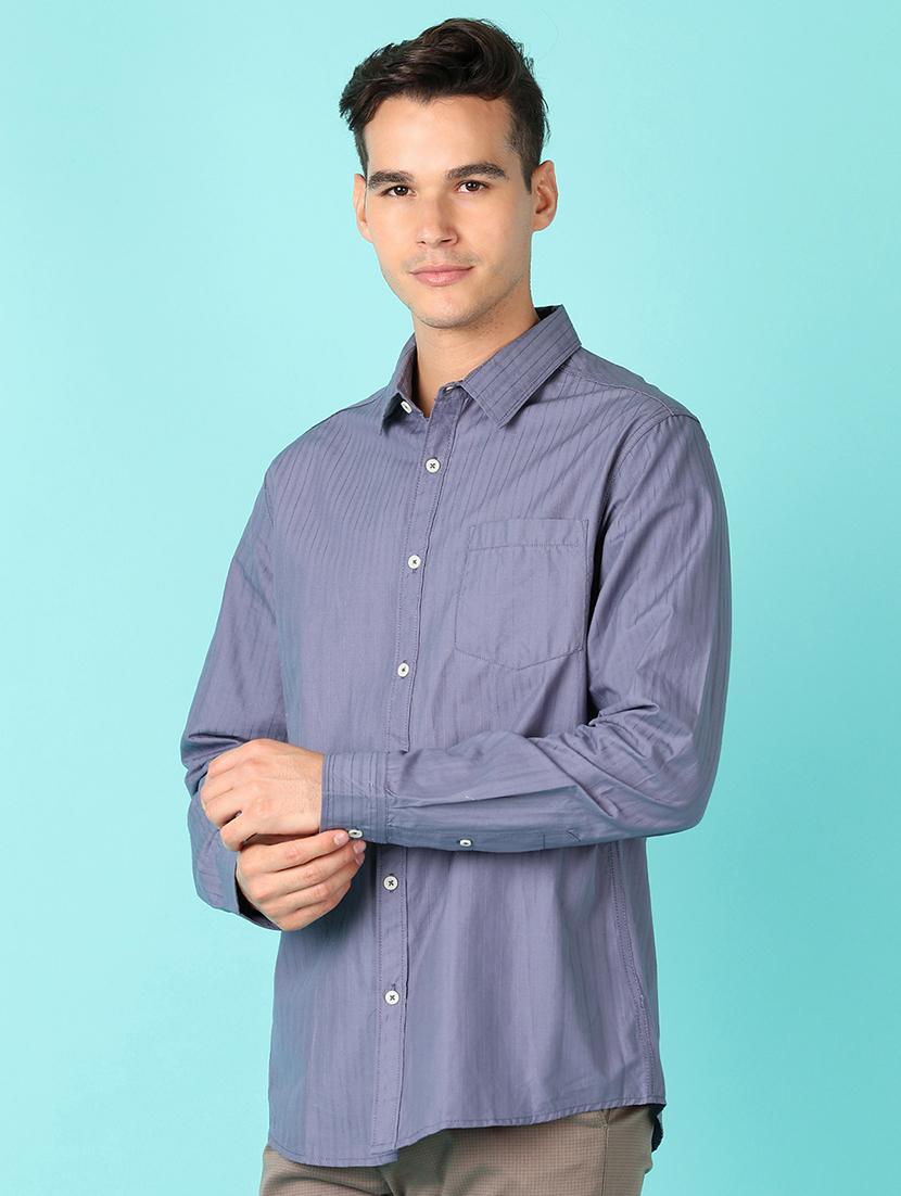 men self design long sleeve casual shirt - 21527308 - Standard Image - 2