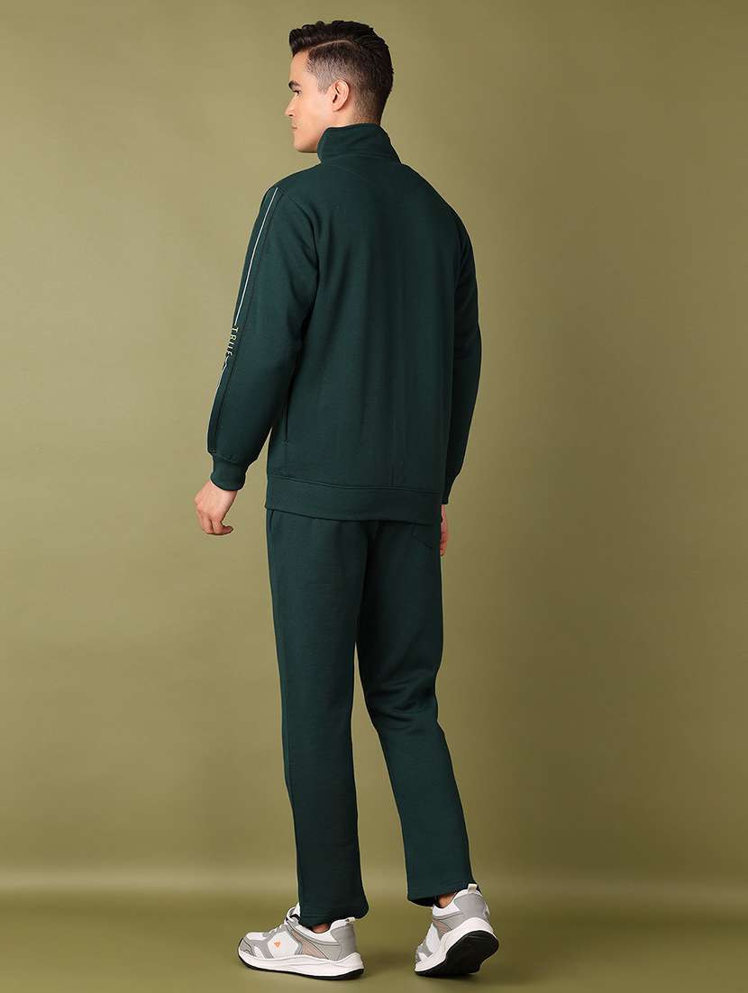 men solid track pant full length track suit - 21527357 -  Standard Image - 2