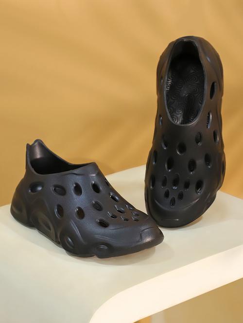 women black solid clogs - 21527816 -  Standard Image - 0
