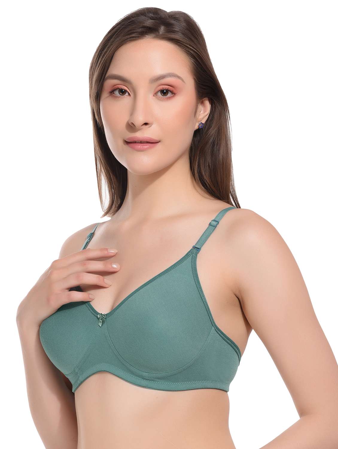 pack of 2 cotton t-shirt bra - 21527978 -  Standard Image - 2