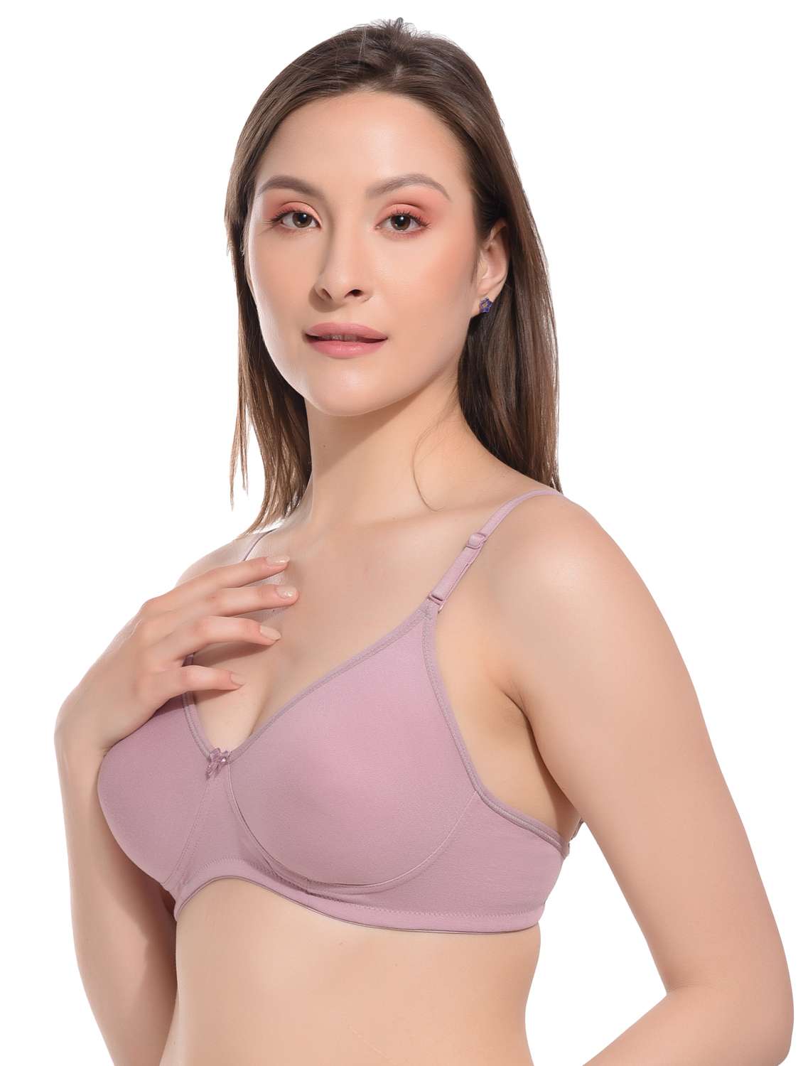 pack of 2 cotton t-shirt bra - 21527983 -  Standard Image - 2